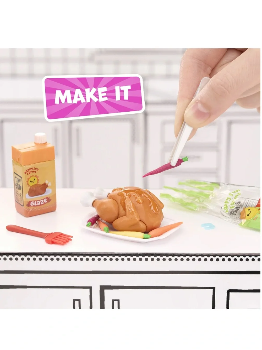 MGA’s Miniverse Make it Mini Mega Buffet Set 60+ Pieces 8 Recipes *NEW*